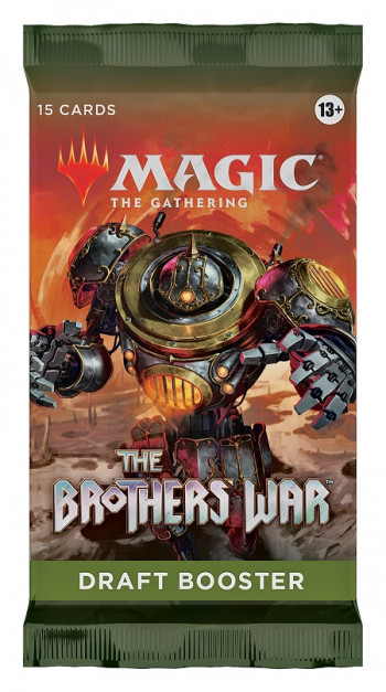MTG: Драфт-бустер издания The Brothers' War на английском языке фото цена описание