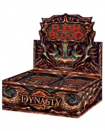 Flesh and Blood: Дисплей бустеров издания Dynasty на английском языке фото цена описание