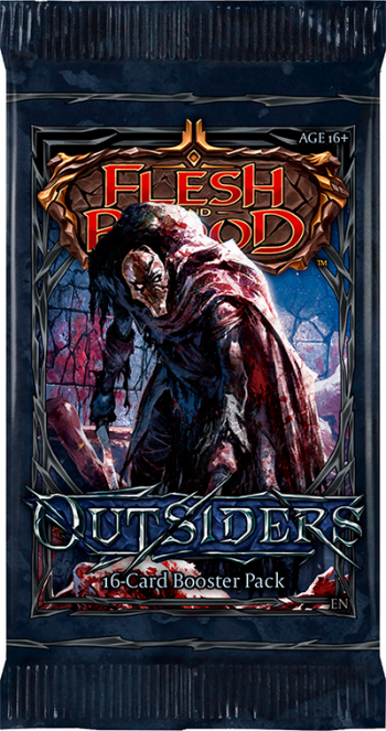 Flesh and Blood: Бустер издания Outsiders на английском языке фото цена описание