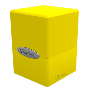 Коробочка Ultra Pro Classic Satin Cube - Lemon Yellow фото цена описание