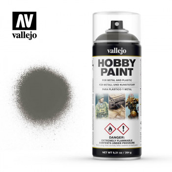 Аэрозольная грунтовка vallejo серии aerosol - german field grey 28006 (400 мл) фото цена описание