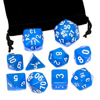 Набор игровых кубиков (синий) extended фото цена описание