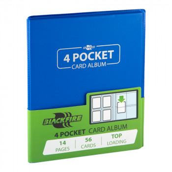 Blackfire 4 pocket card album - blue фото цена описание