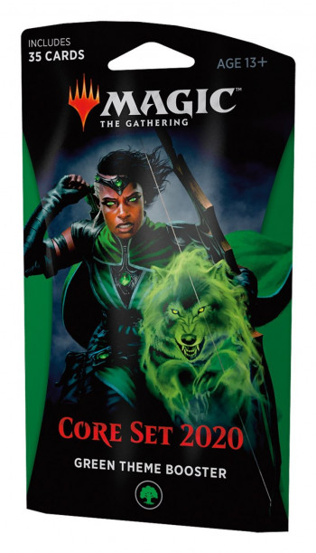 MTG: Тематический Зелёный бустер издания Core Set 2020 на английском языке фото цена описание