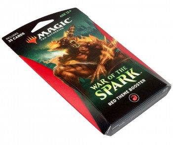 MTG: Тематический Красный бустер издания War of the Spark на английском языке фото цена описание