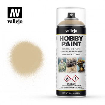 Аэрозольная грунтовка vallejo серии aerosol - bone white 28013 (400 мл) фото цена описание