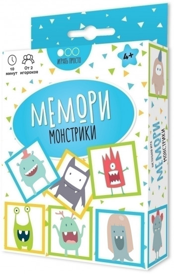 Мемори монстрики (на русском языке) фото цена описание